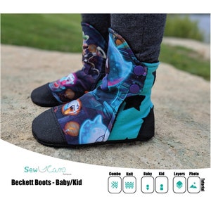 Beckett Boot PDF Pattern
