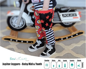 Jupiter Joggers Baby/Kid & Youth PDF Pattern