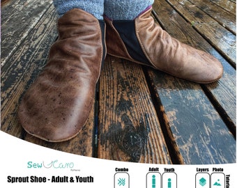 TEEN/ADULT Sprout Shoe PDF Pattern