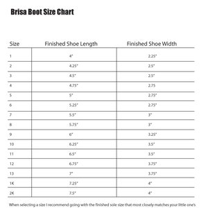 Brisa Boot PDF Pattern - Etsy