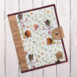WGD Premium Project Folder | Floss Bobbins | Cross Stitch Organizer | Embroidery Project Bag | Fall Friends