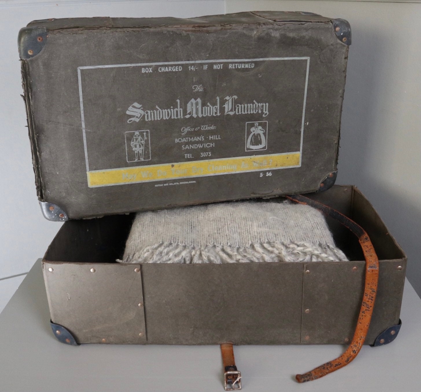 Vintage Laundry boxLaundry shipping boxLaundry boxVintage Etsy