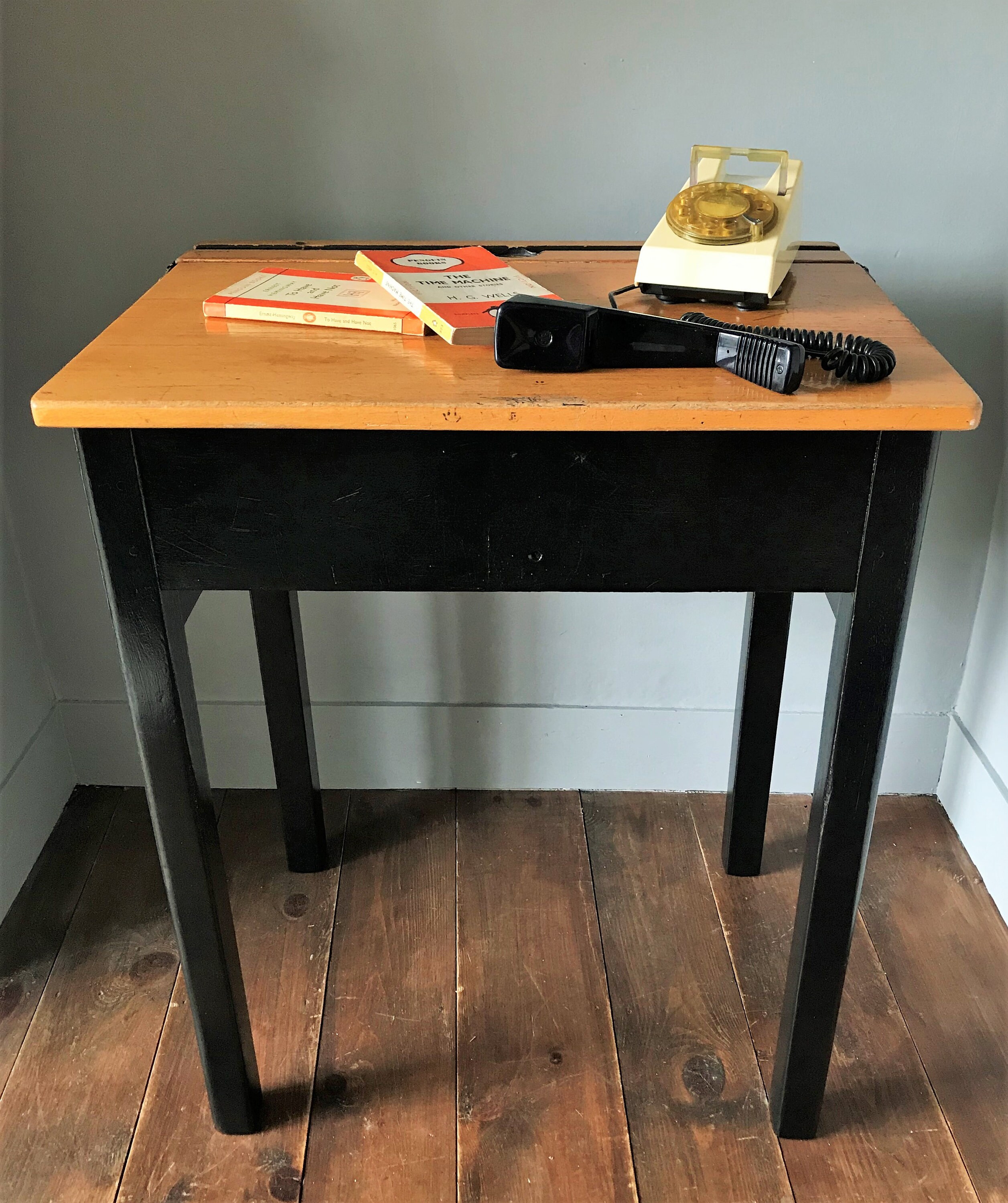 Vintage School Deskwooden Deskup Cycled Etsy