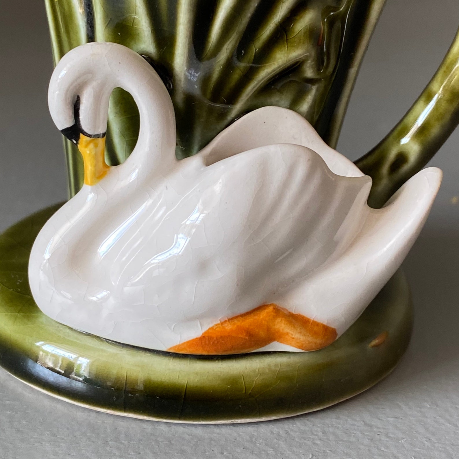 Sylvac Pottery Swan VaseVintage Sylvac Swan VaseSwan Posy Etsy