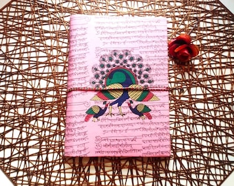 Handmade Indian Journal: Ethnic Art Diary, Eco-Friendly Paper