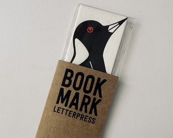 Segnalibro tipografico Magpie