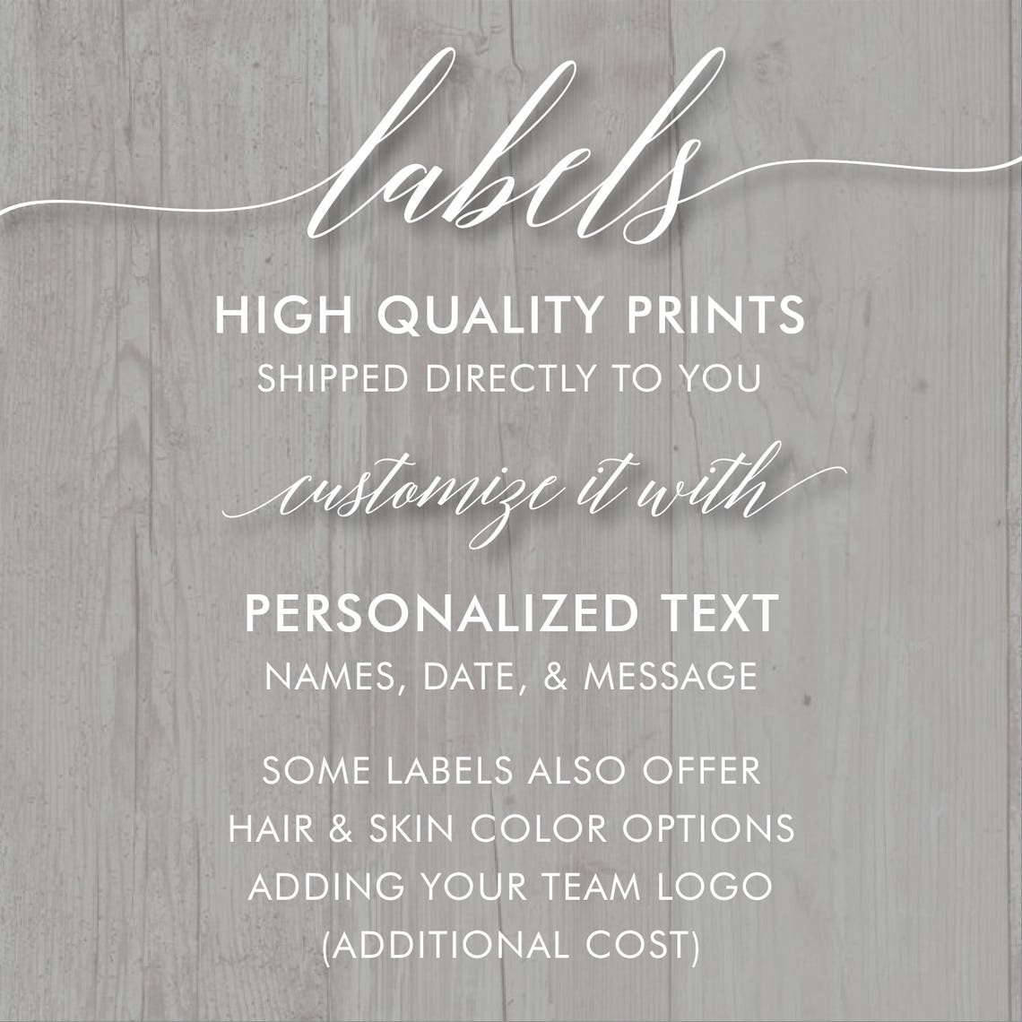 10 Custom Cracker Jack Box Label With Baby Boy or Girl Etsy