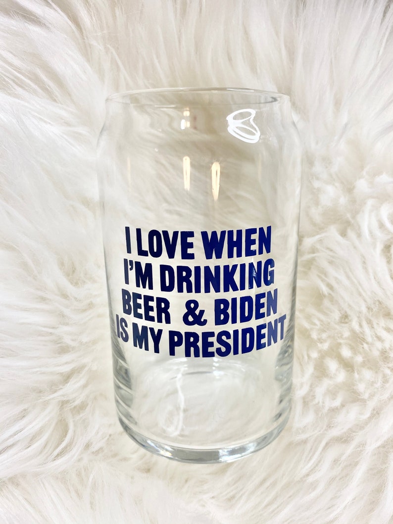 Biden Beer Glass Inauguration Gifts Gifts for Democrats Etsy Biden Beer Glass Inauguration Gifts Gifts for Democrats Etsy