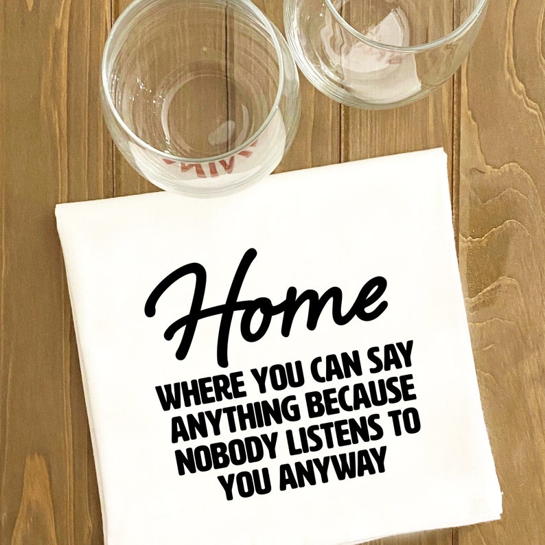 Lustige Familie TeeHandtücher lustige Küchentücher Haus Etsy