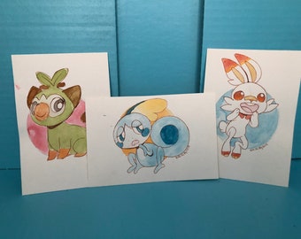 Galar Starters