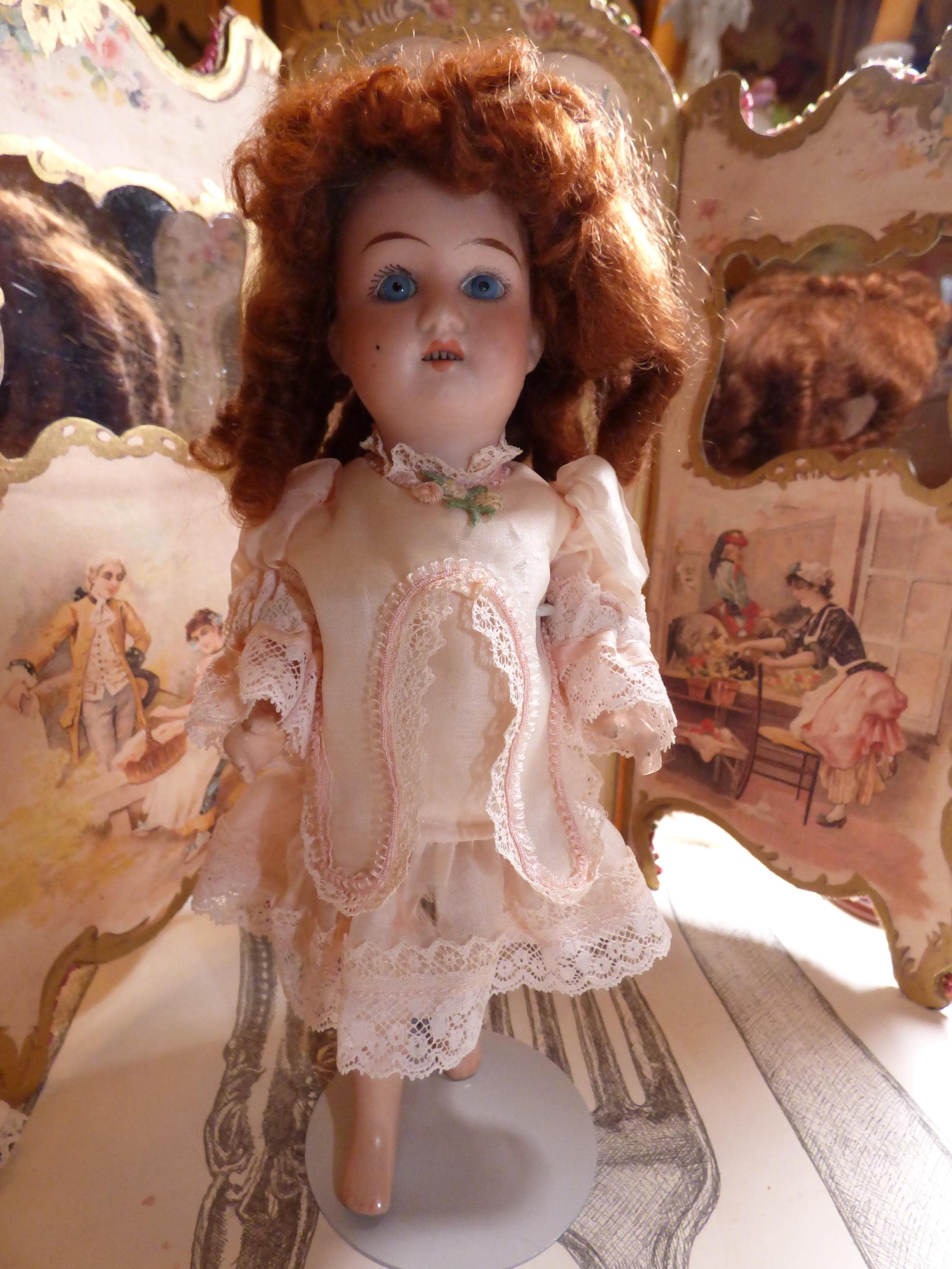 Poupée Ancienne Petit Garçon - Moule 121 Par Recknagel - Hauteur 29 Cm