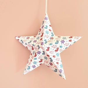 3D Star 14x4cm - Christmas ornaments