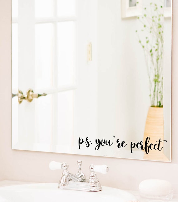 Bathroom Mirror Quotes Everything Bathroom