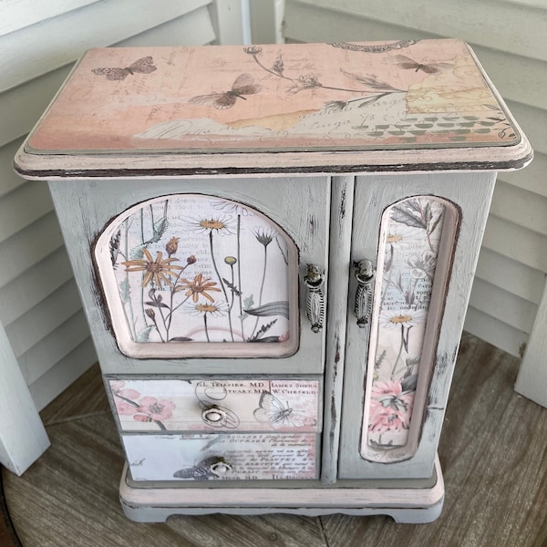 Painted Jewelry Box Etsy
