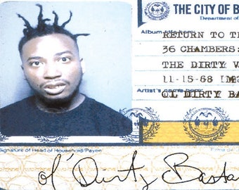 Ol Dirty Bastard Art Etsy