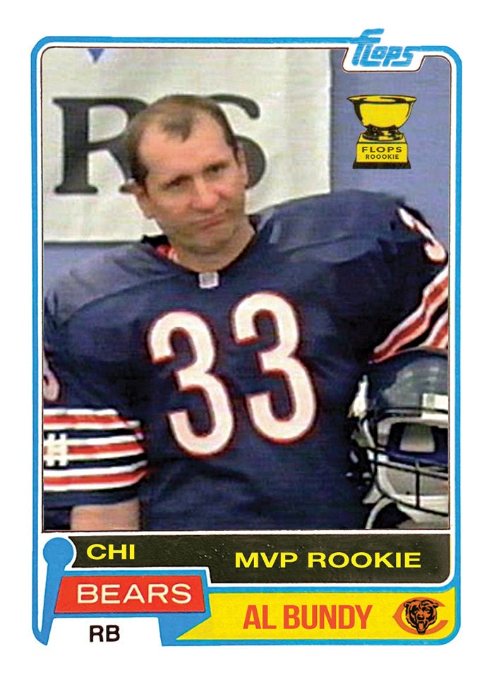 Al Bundy Chicago Bears MVP Rookie Card Football Trading Card - Etsy