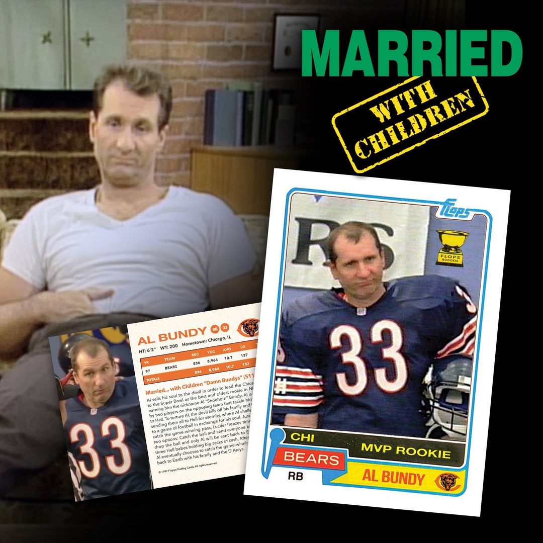 Al Bundy Chicago Bears MVP Rookie Card Football Trading Card - Etsy