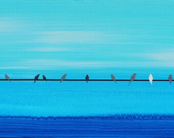 Birds- Blue Ocean