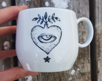 Tea & Coffee Cup | heart