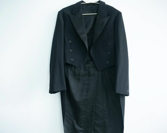 Vintage 1962 Swedish Wool Tailcoat | Royal Court Supplier, Stockholm