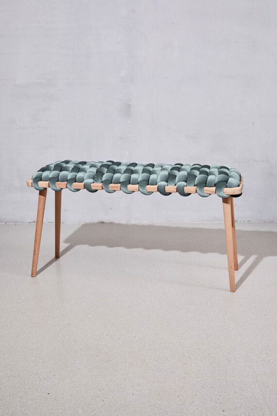 Woven bench kmart deals
