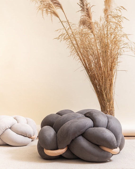 Knot floor cushion cheap