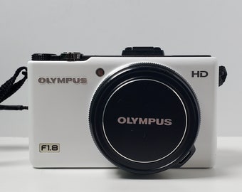 Olympus XZ-1, White, Compact Digital Photo Camera, Working, F/1.8, International Version