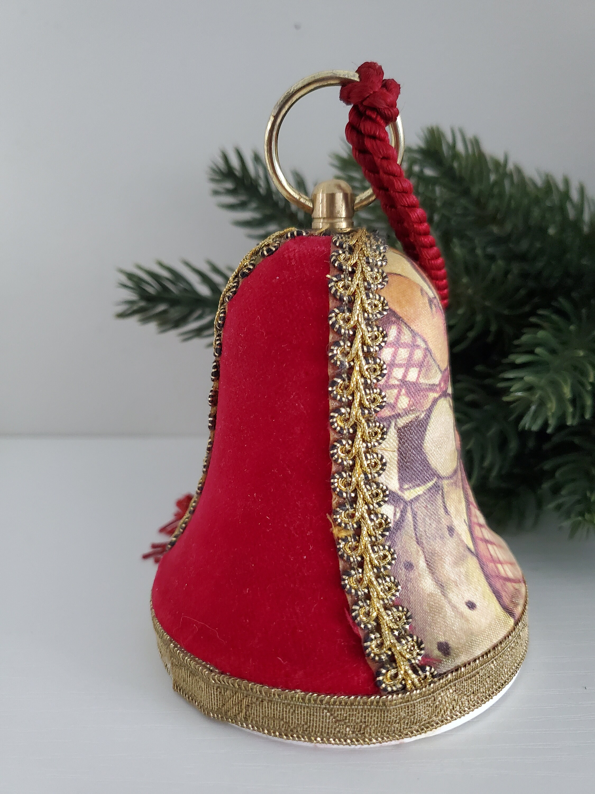 German Bell Music Box by Reuge, Christmas Tree Ornament, Hummel Art Etsy