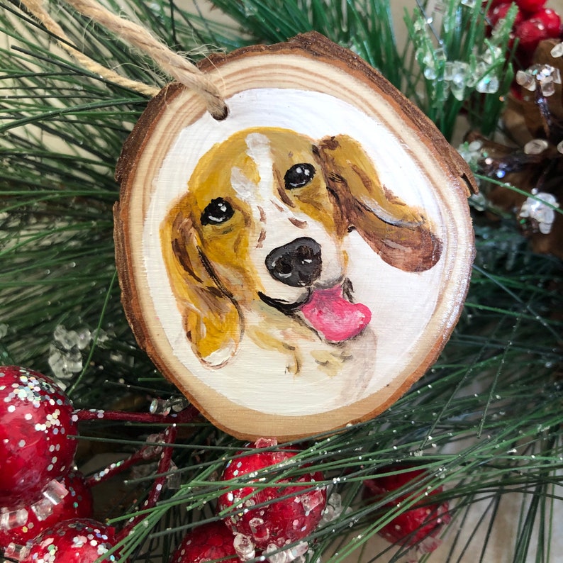 Custom pet ornament personalized dog ornament cat Christmas Etsy