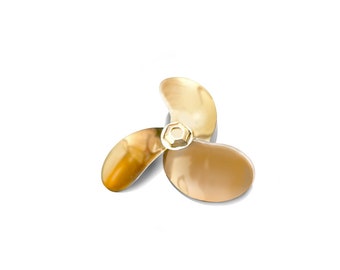 Handcrafted Boat Propeller Pendant, Nautical Maritime Charm