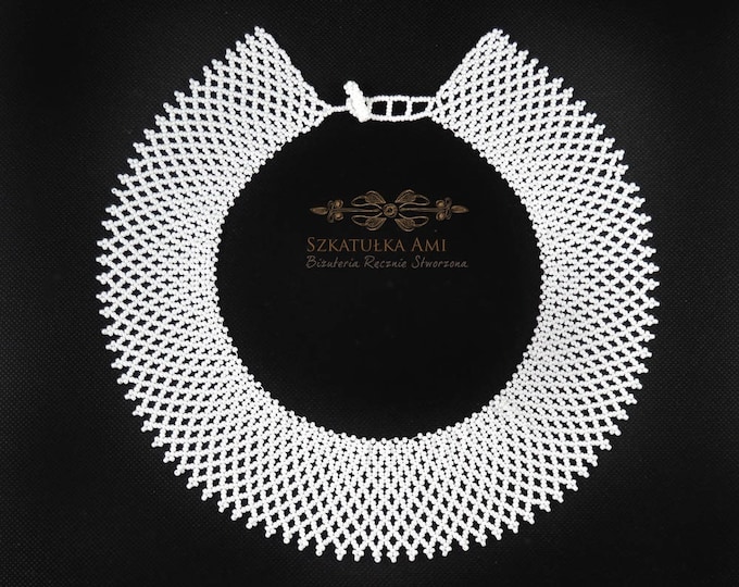 Ruth Bader Ginsburg, lace necklace, victorian necklace, supreme court, beaded necklace, white choker, ruth bader ginsburg, dissent collar