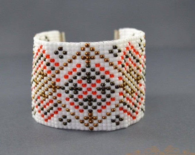Custom bracelets, made to order, wide bracelets, loom bracelets, woven bracelets, seed bead bracelets, gift for her, beading bracelets
