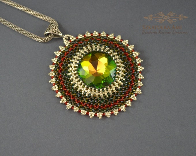 Colored necklace braided necklace crystal necklace colorful necklace big crystal red green silver chain snake round necklace Valentine Day