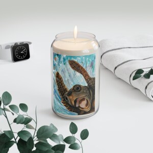 Happy Turtle Scented Candle, 13.75oz