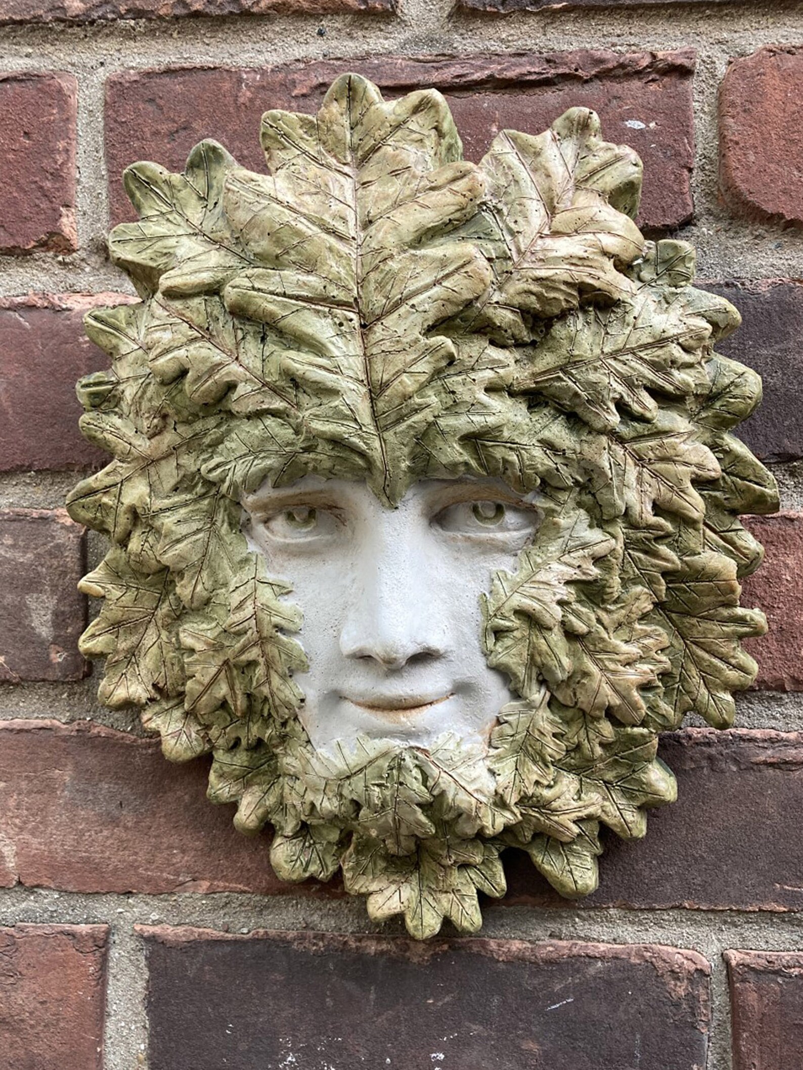 Green Man. Greenman. Green Man Sculpture. Green Man Yard Art. Etsy
