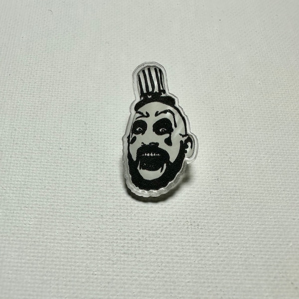 Captain Spaulding pin-Horror-Horror pin-House of 1000 corpses-Custom pin