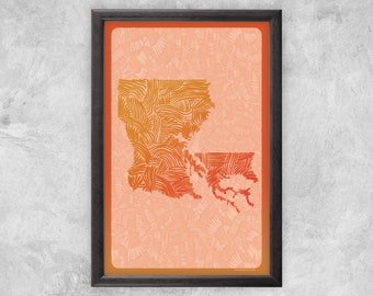 Louisiana Loses Its Boot | Art Print