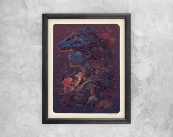 A Tangled Fate | "Women of the Dragon" Series | Art Print