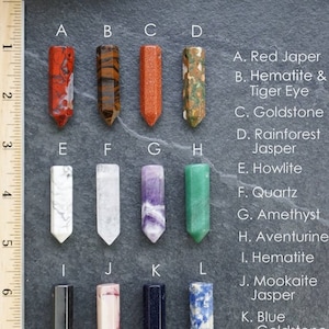 Crystal Necklace , Gemstone Necklace , Gemstone Pendant, Select Pendant