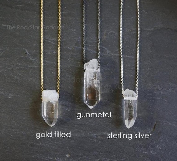 Double Point Faceted Cut Natural Crystal Quartz Hexagonal Cone Resin Necklace  Pendant For Women And Men Healing Stone Jewelry From Qimoshi, $29.53 |  DHgate.Com