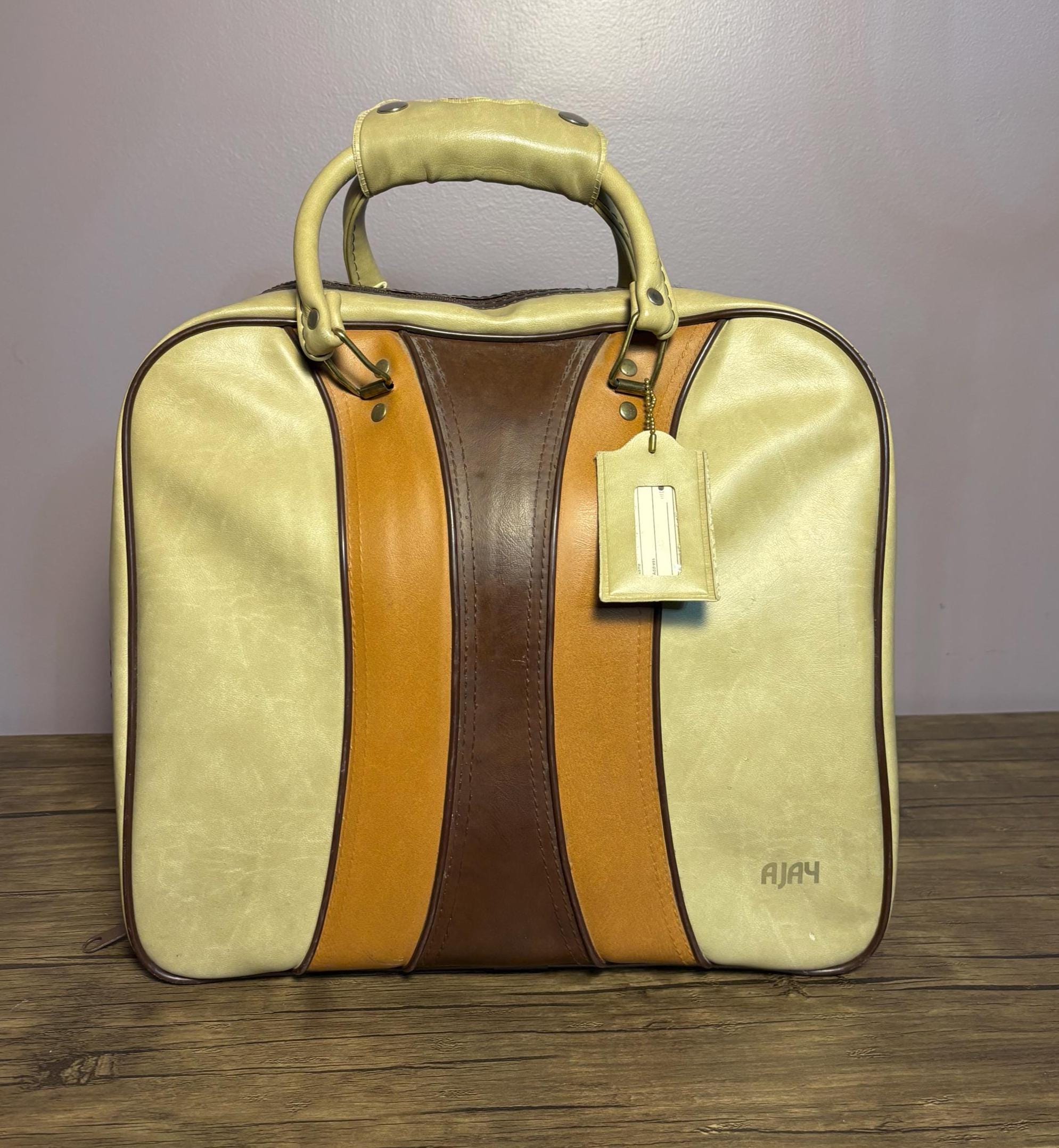70s Bowling Bag - Etsy