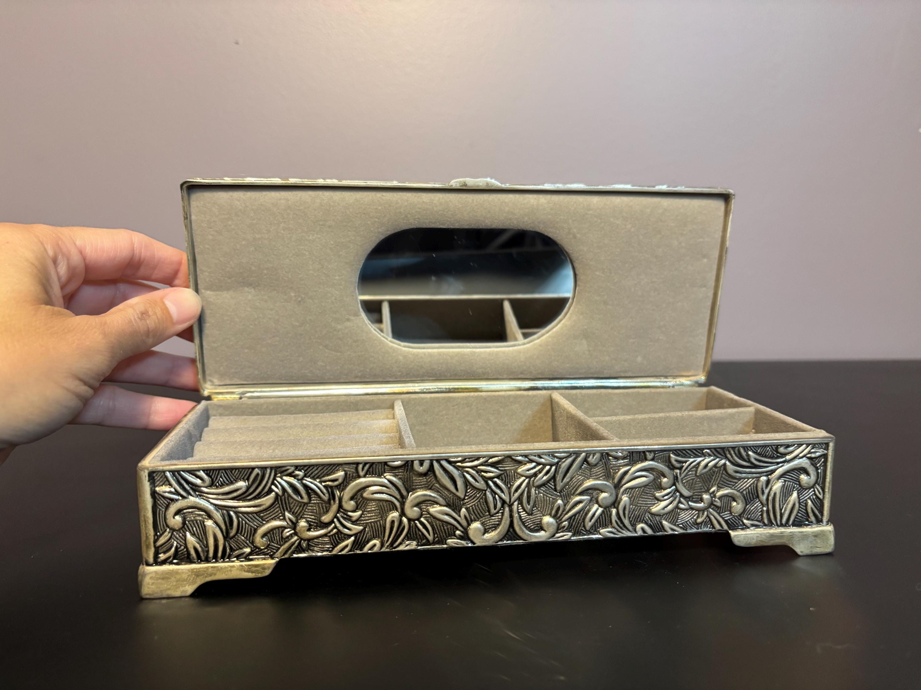 【GODINGER】 ビクトリアンのジュエリーボックス【シルバープレート】 GODINGER】 ビクトリアンのジュエリーボックス【シルバー