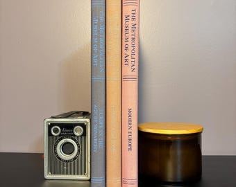 Vintage Metropolitan Museum of Art Bücher Set • Kunstgeschichte Dekor