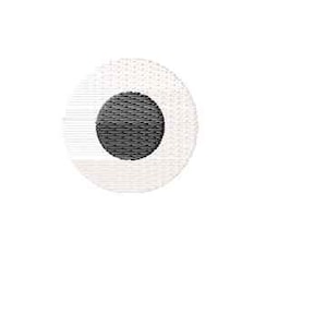 Machine Embroidery 1&quot; Eye file.  Perfect for our Bean Bag Frogs and other projects.