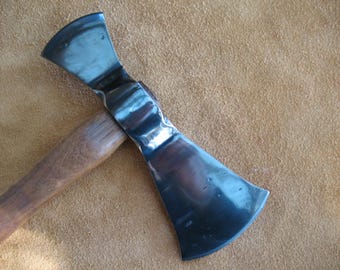 Hand Forged 2-blade Tomahawk