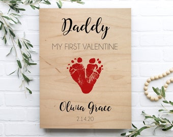 First Valentine's Day Gift for New Dad Daddy Baby | Etsy