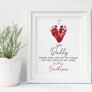 Valentine's Day Gift for New Dad I Love You Daddy Baby | Etsy