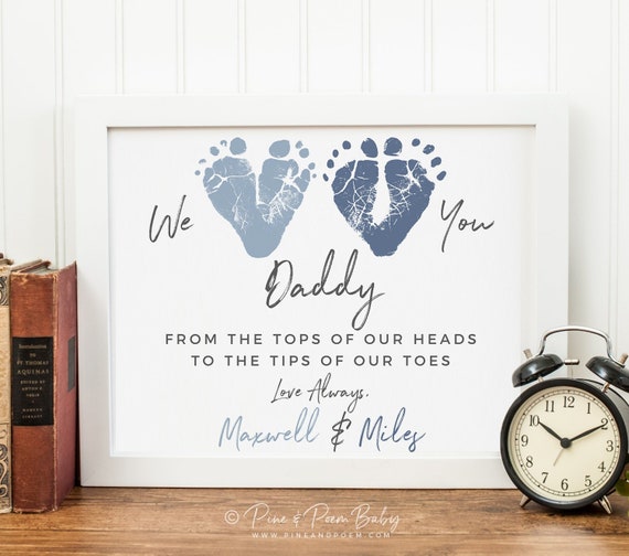 first father's day gifts from twins