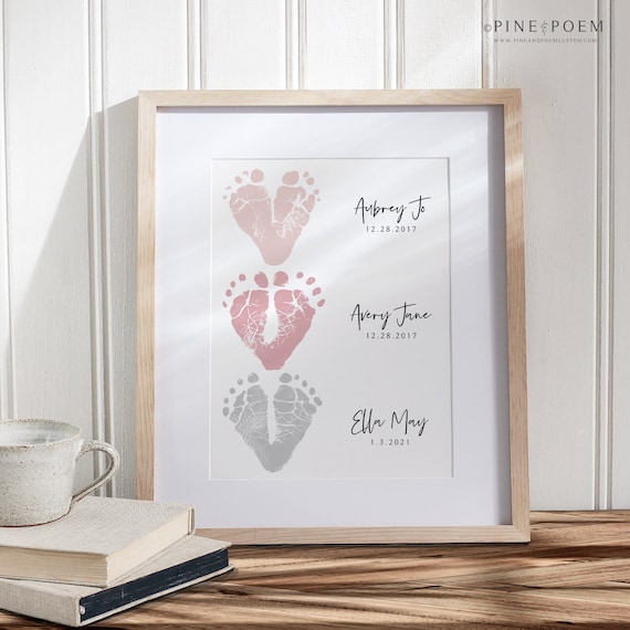 Baby print gifts sales