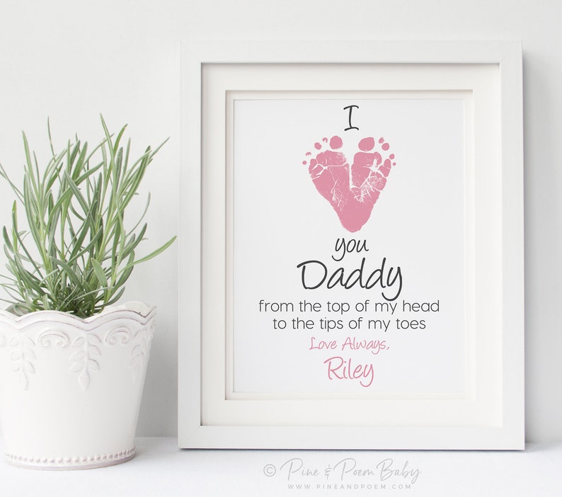 Gift for Dad from Daughter First Father's Day Gift for Etsy